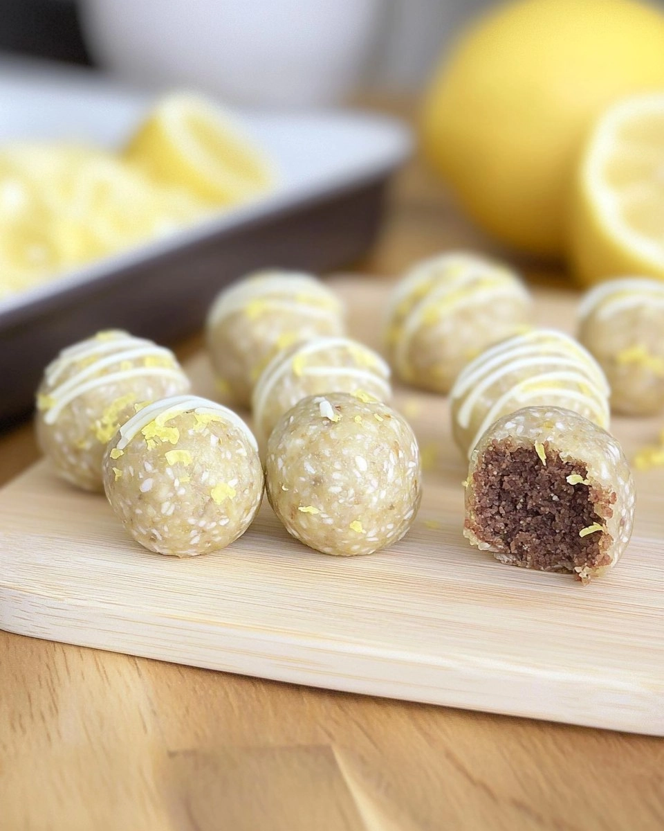 Lemon Energy Balls