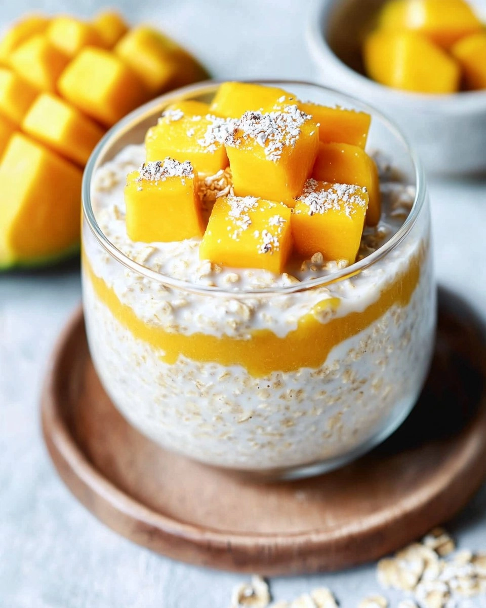 Overnight Oats Mit Mango