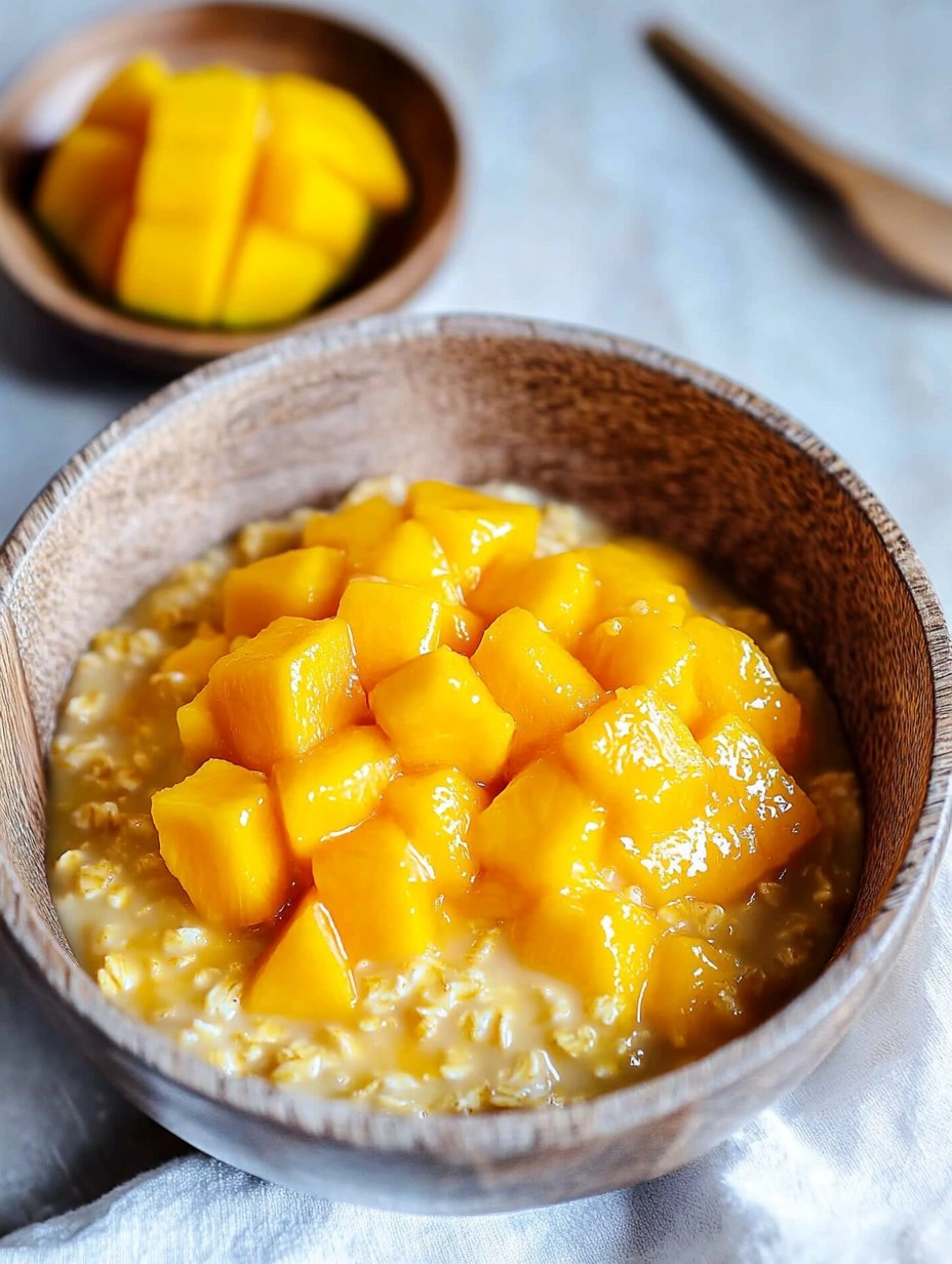 Overnight Oats Mit Mango
