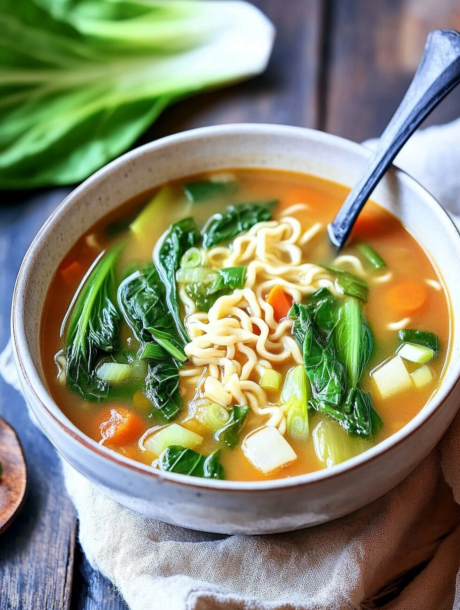 Pak Choi Suppe