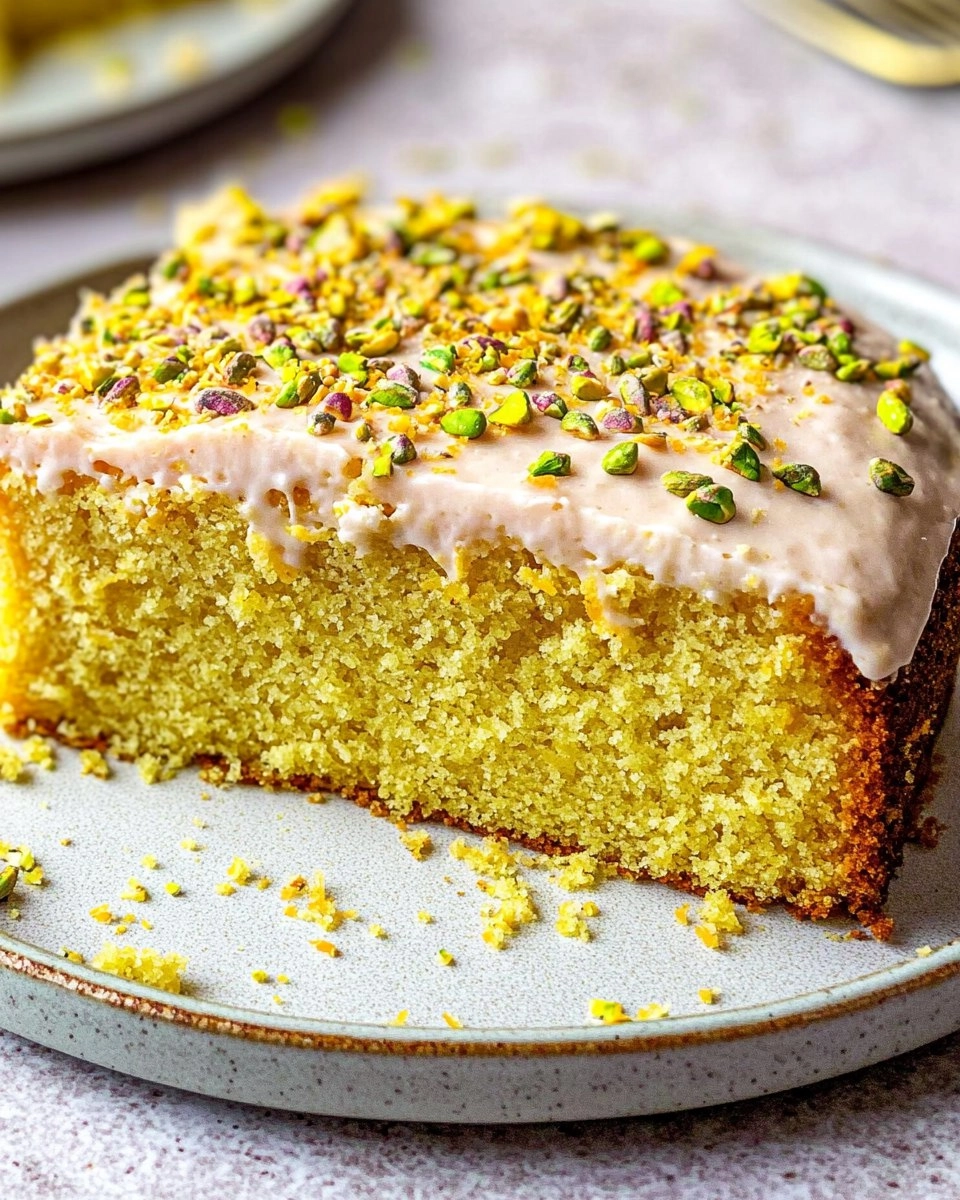 Pistazien Orangen Kuchen