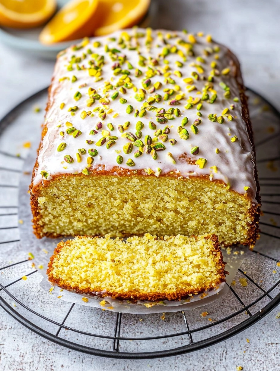 Pistazien Orangen Kuchen
