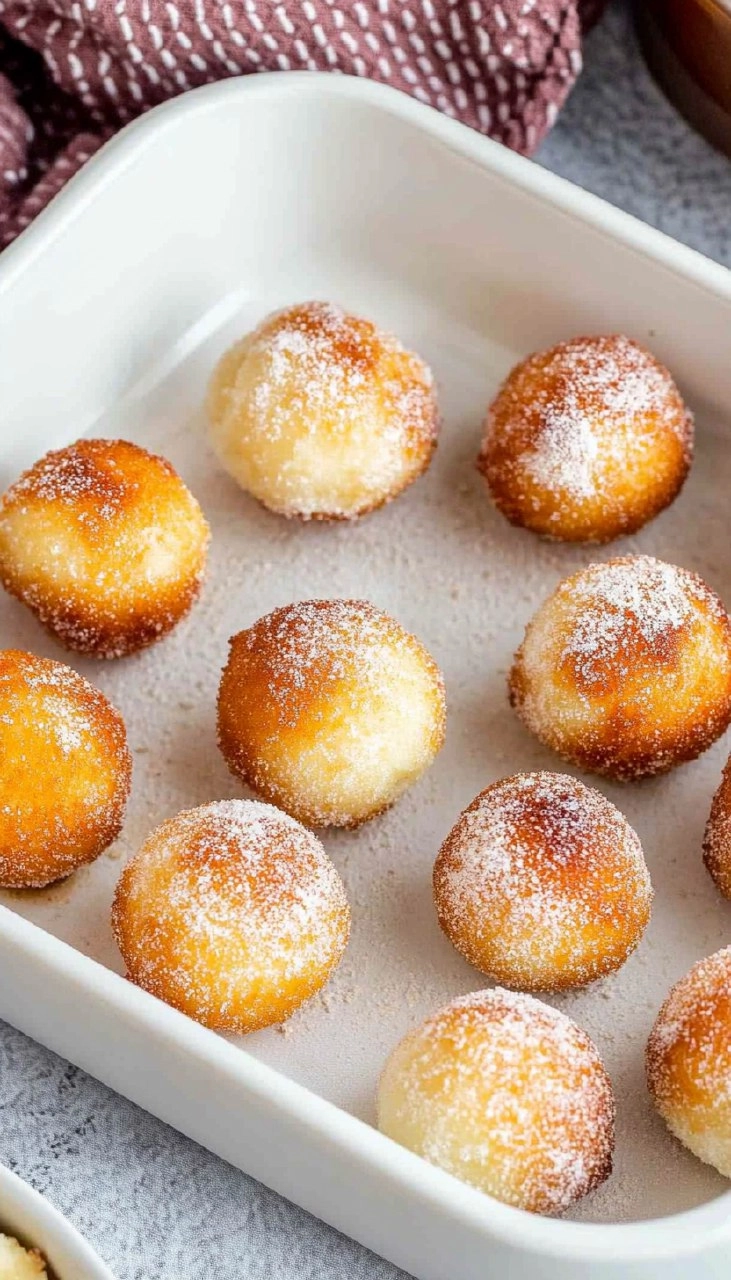 Quarkbällchen Aus Der Heißluftfritteuse