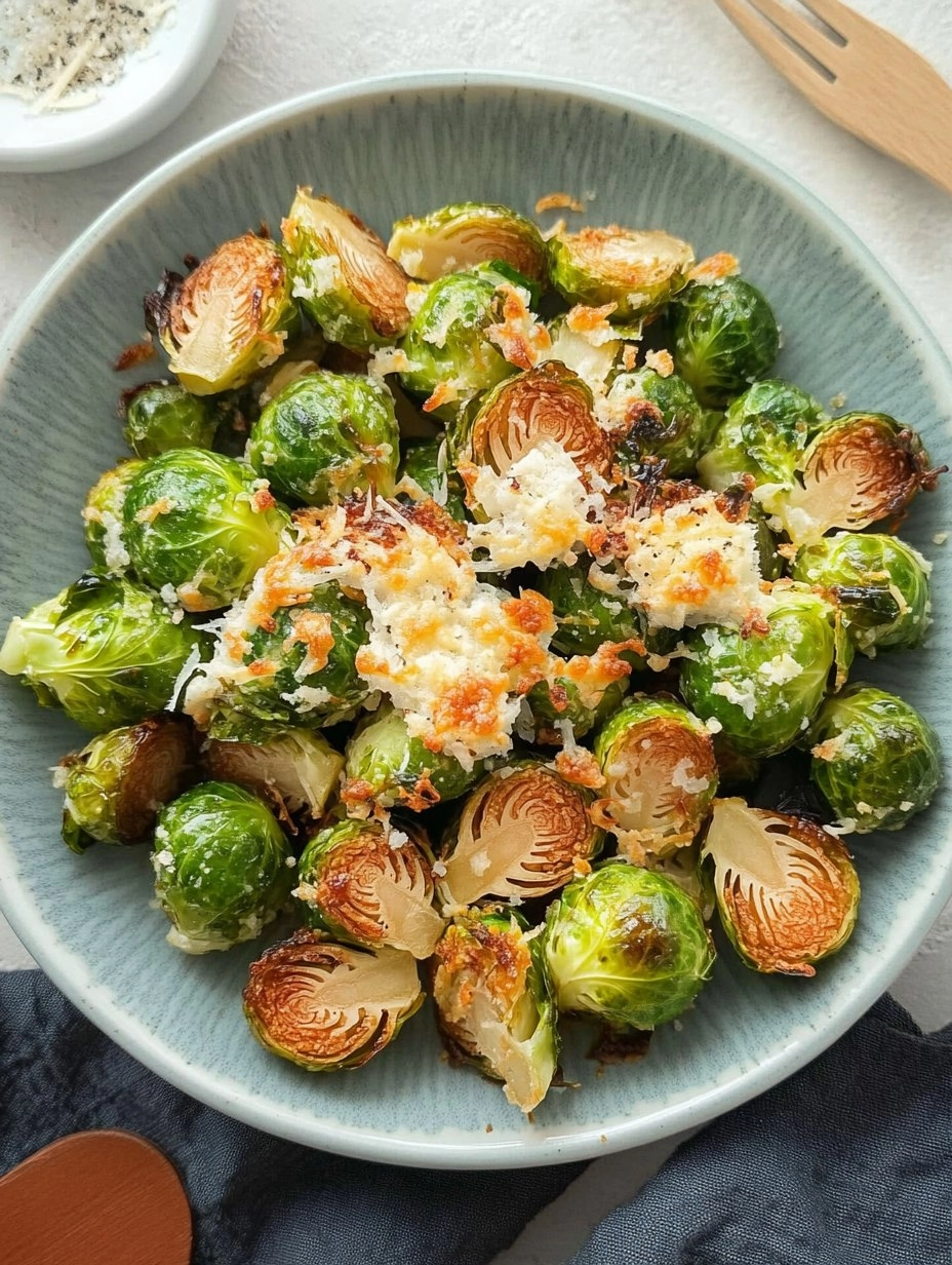 Rosenkohl Aus Dem Ofen Mit Parmesan