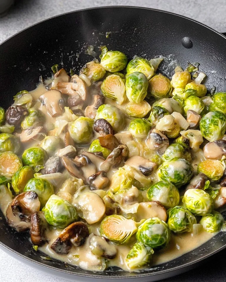 Rosenkohl-Pilz-Pfanne-Rezept