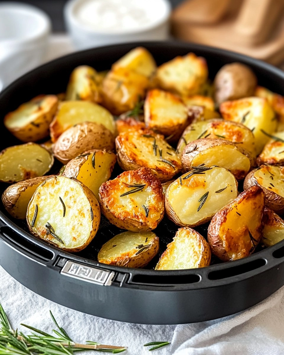 Rosmarinkartoffeln Aus Der HeißLuftfritteuse