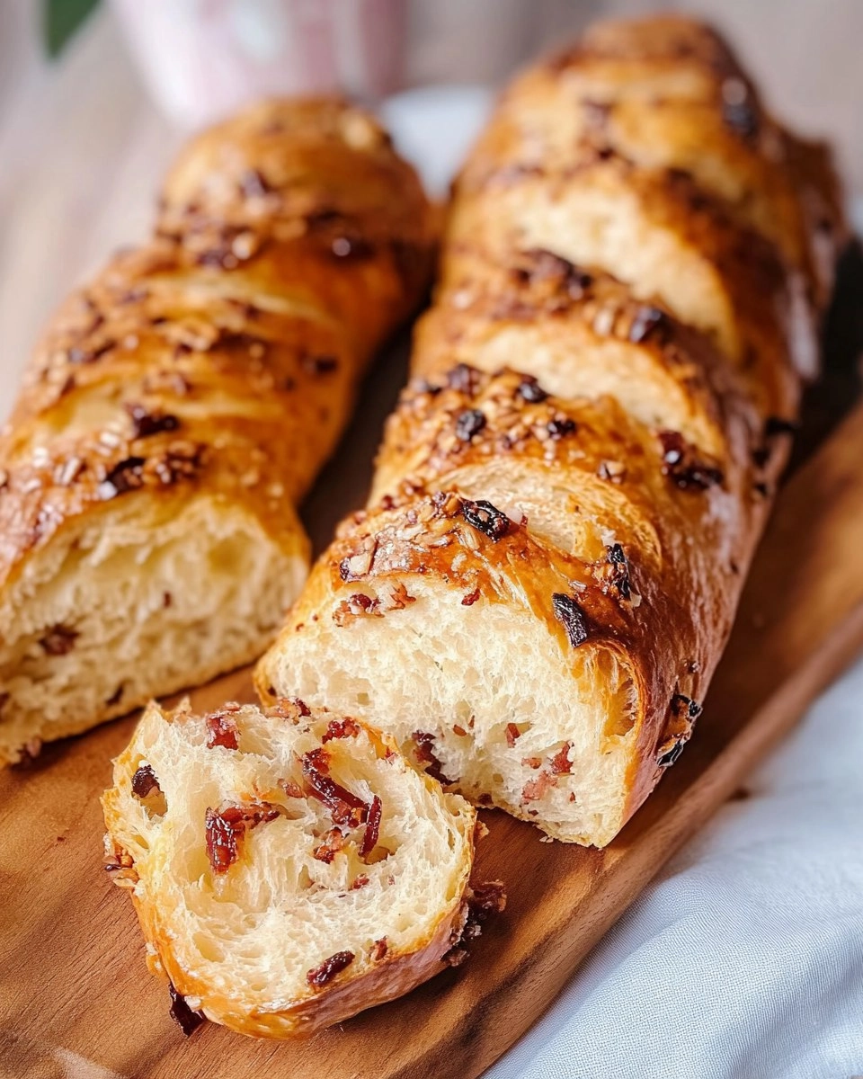 Zwiebel-Speck-Baguette