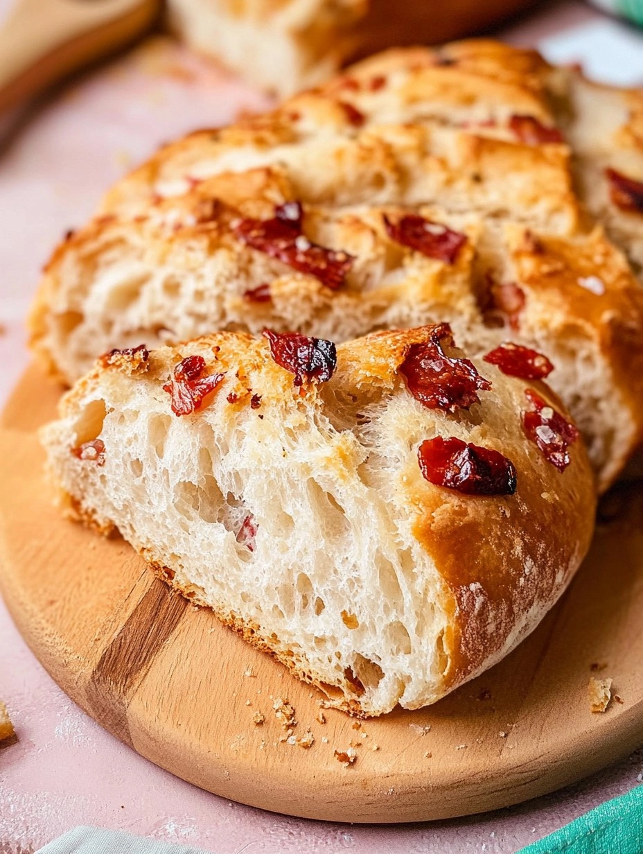 Zwiebel-Speck-Baguette