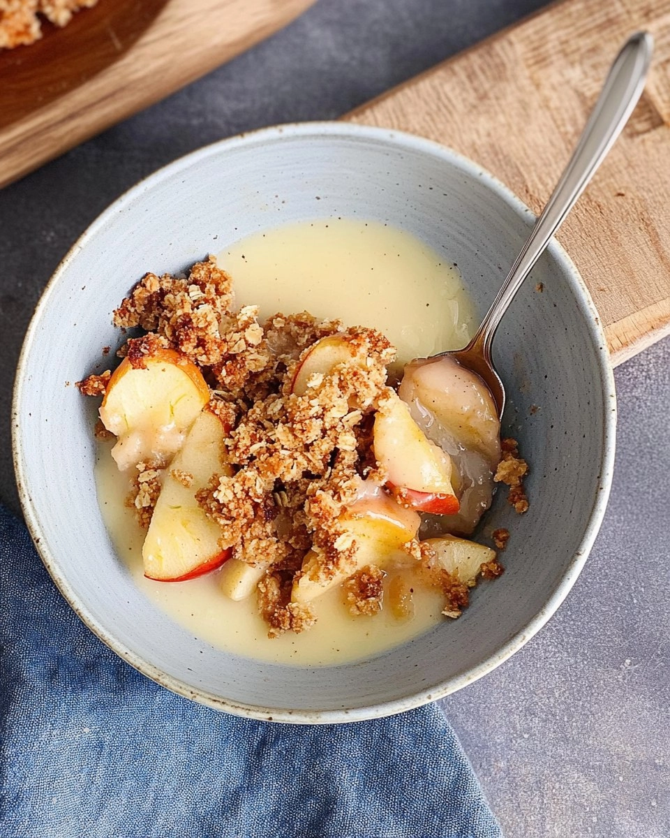 AirFryer Apfel Crumble