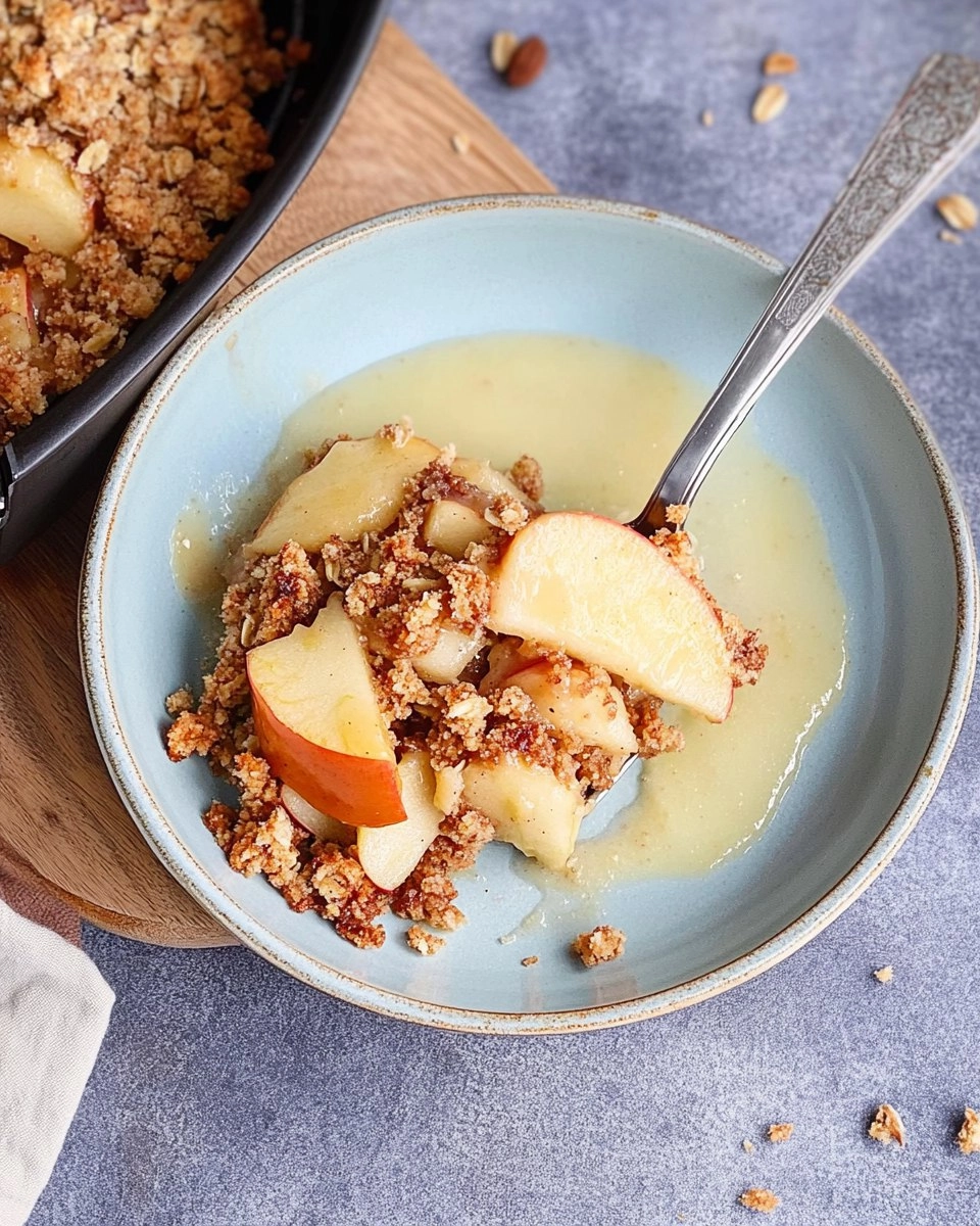 AirFryer Apfel Crumble