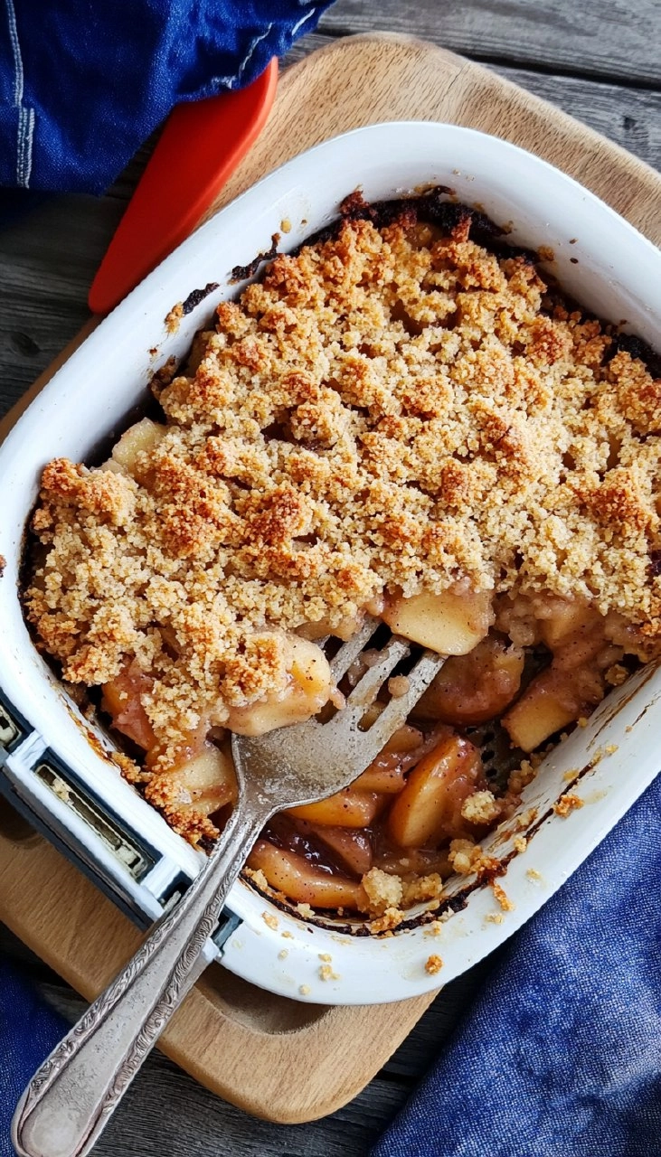 AirFryer Apfel Crumble