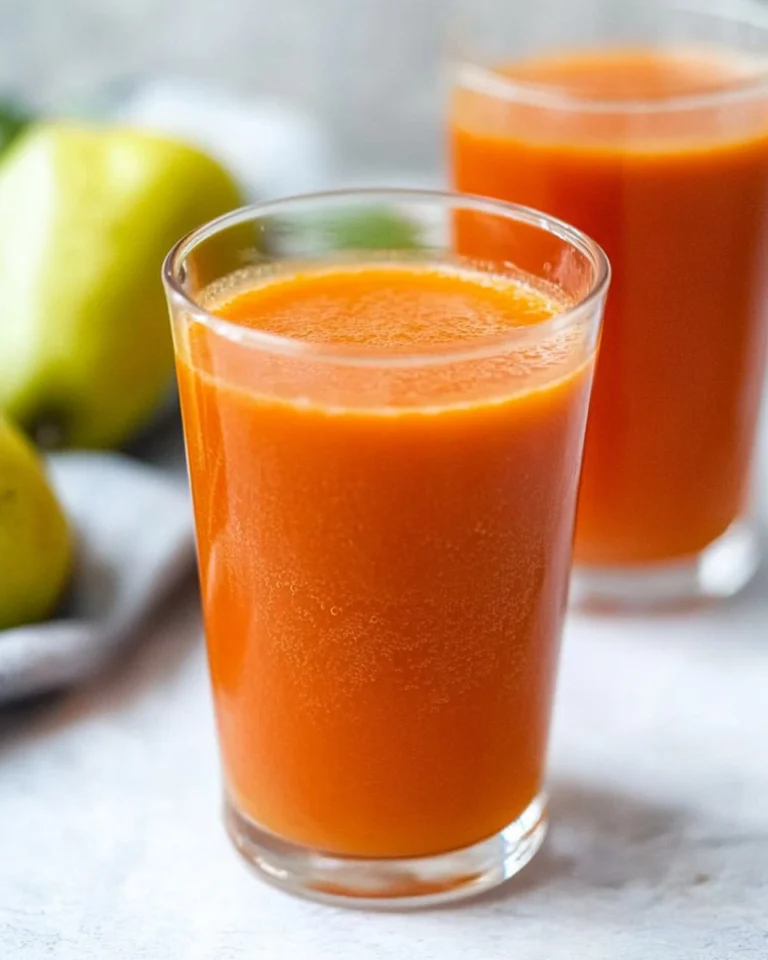 Apfel-Birnen-Karotten-Saft-Rezept