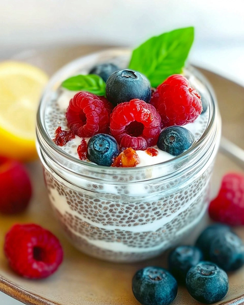 Chia-Pudding mit Joghurt