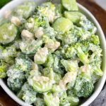 Cremiger-Gurken-Brokkoli-Salat-Rezept
