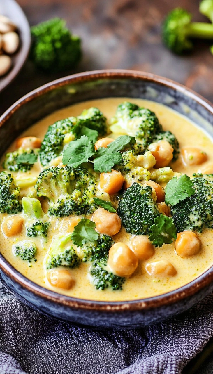 Cremiges Brokkoli-Curry