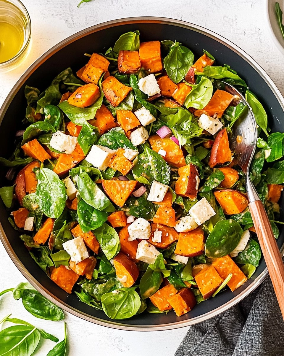 Gerösteter Süßkartoffel-Salat