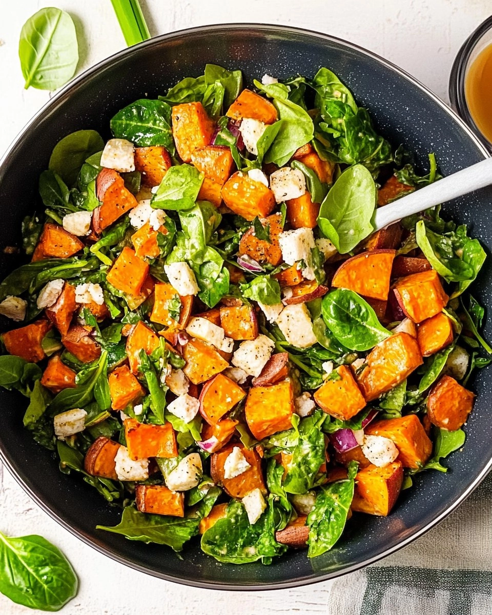 Gerösteter Süßkartoffel-Salat
