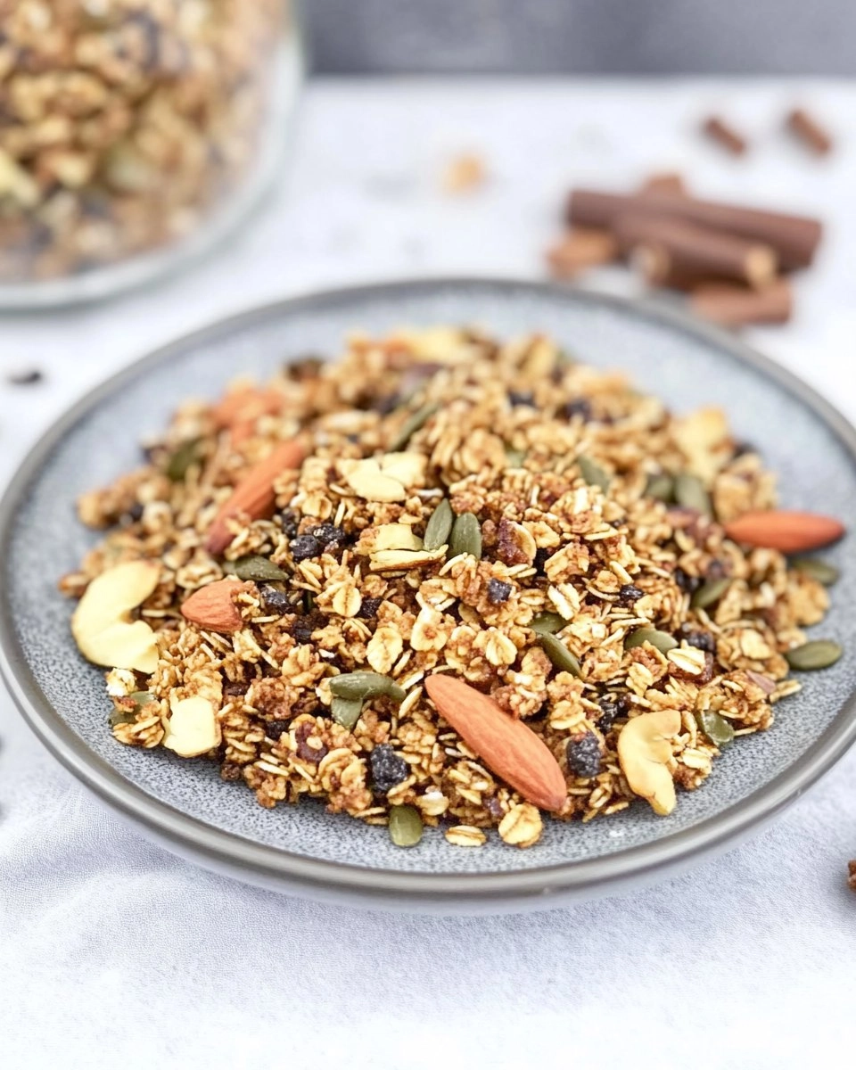 Herzhaftes Granola