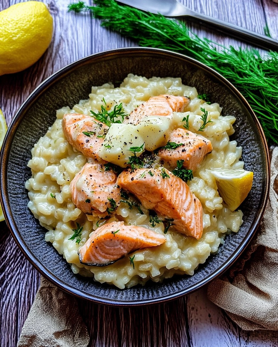 Lachs Risotto