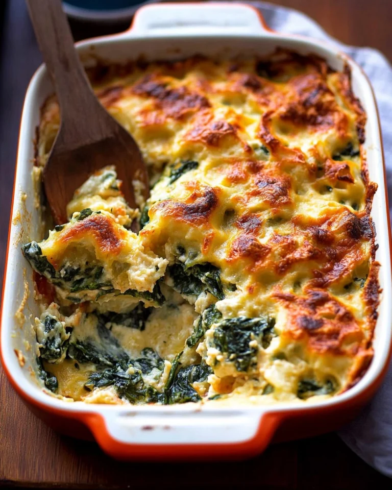 Maultaschen-Auflauf-mit-Spinat-Rezept