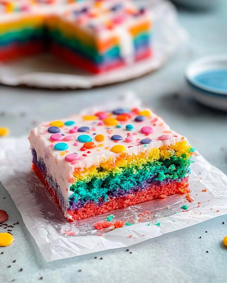 Papageienkuchen vom Blech