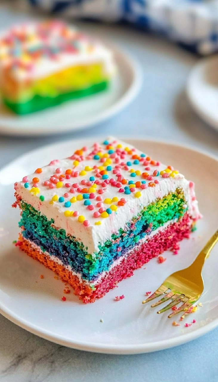 Papageienkuchen vom Blech