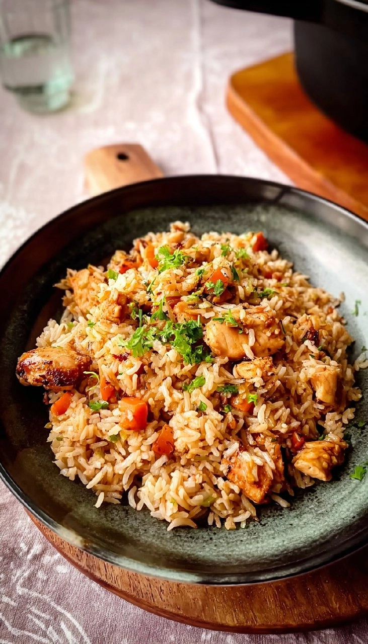 Plov mit Hähnchen