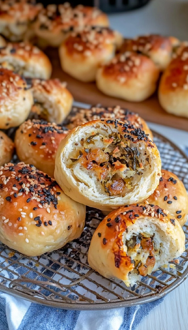 Proteinbrötchen aus dem Airfryer