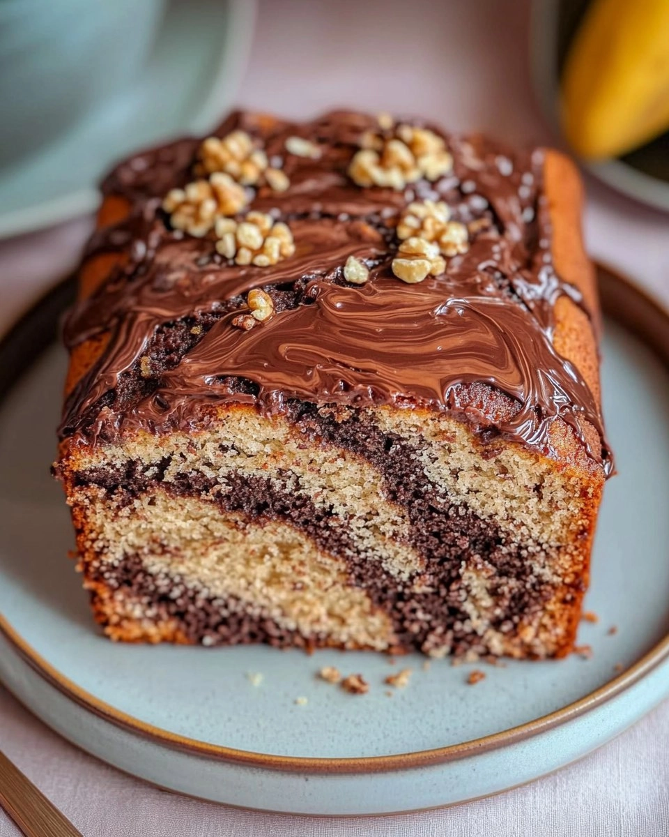 Saftiger Nuss-Marmorkuchen mit Nutella-Topping 121 Saftiger Nuss-Marmorkuchen mit Nutella-Topping
