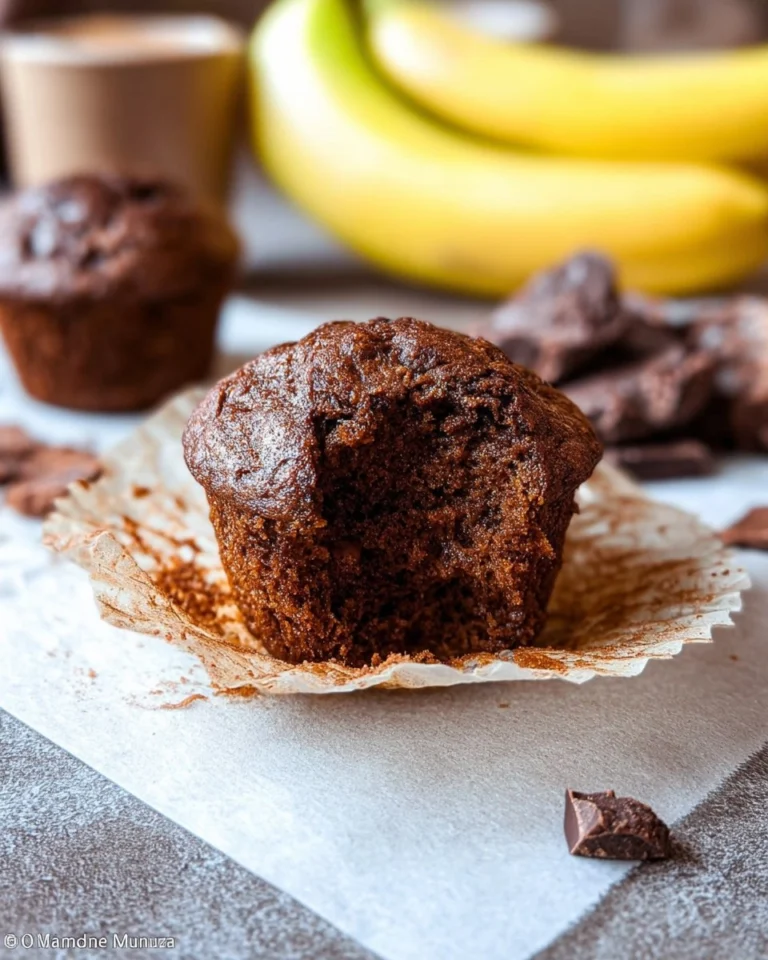 Schoko-Bananen-Muffins-Rezept