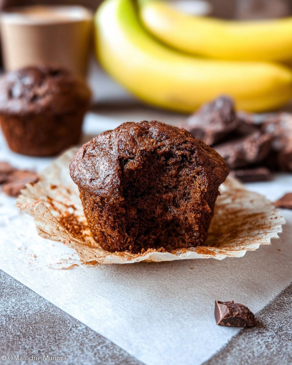 Schoko-Bananen-Muffins