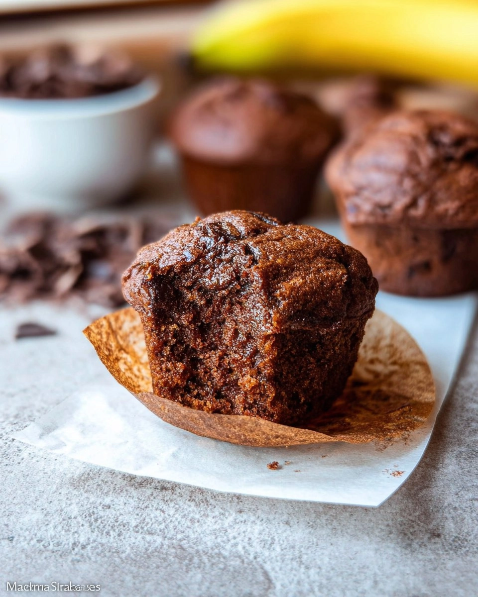Schoko-Bananen-Muffins