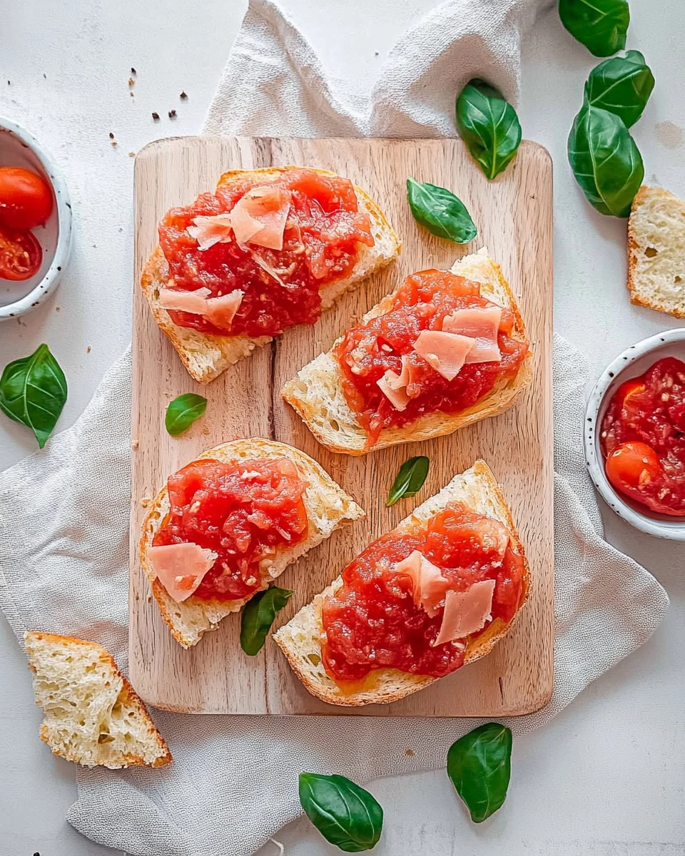 Spanisches-Tomaten-Knoblauchbrot