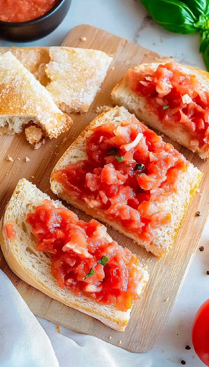 Spanisches-Tomaten-Knoblauchbrot