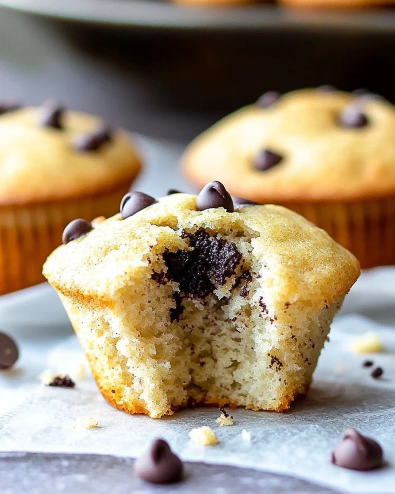 Vanille-Muffins-mit-Schokotropfen-Rezept