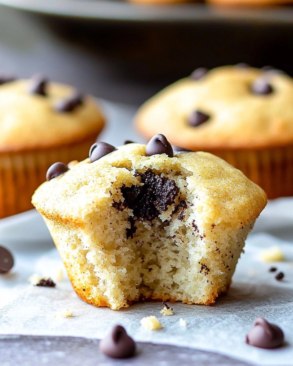 Vanille-Muffins mit Schokotropfen