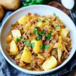 Weisskohl-mit-Hackfleisch-und-Kartoffeln-Rezept