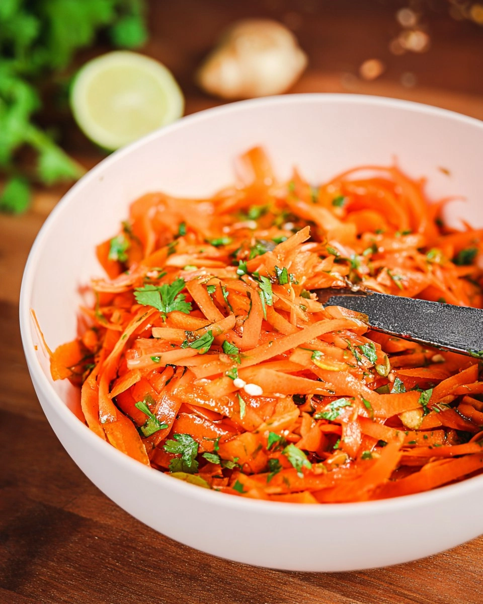 Asiatischer Karottensalat