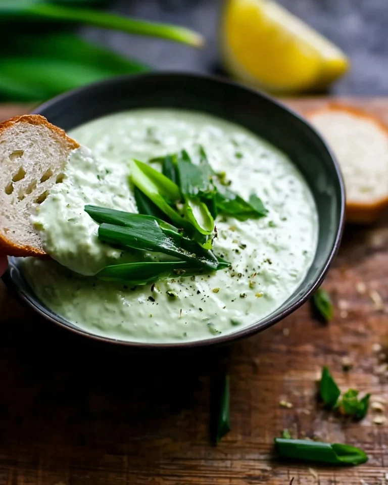 Baerlauch-Dip-Rezept