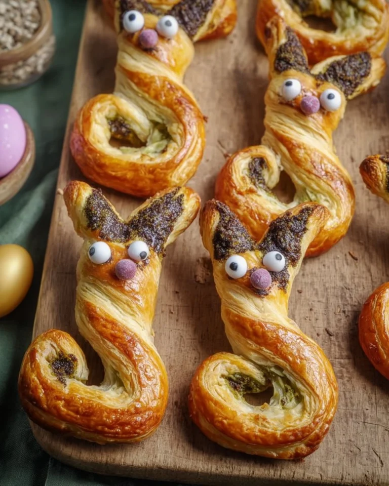 Blaetterteig-Osterhasen-Rezept