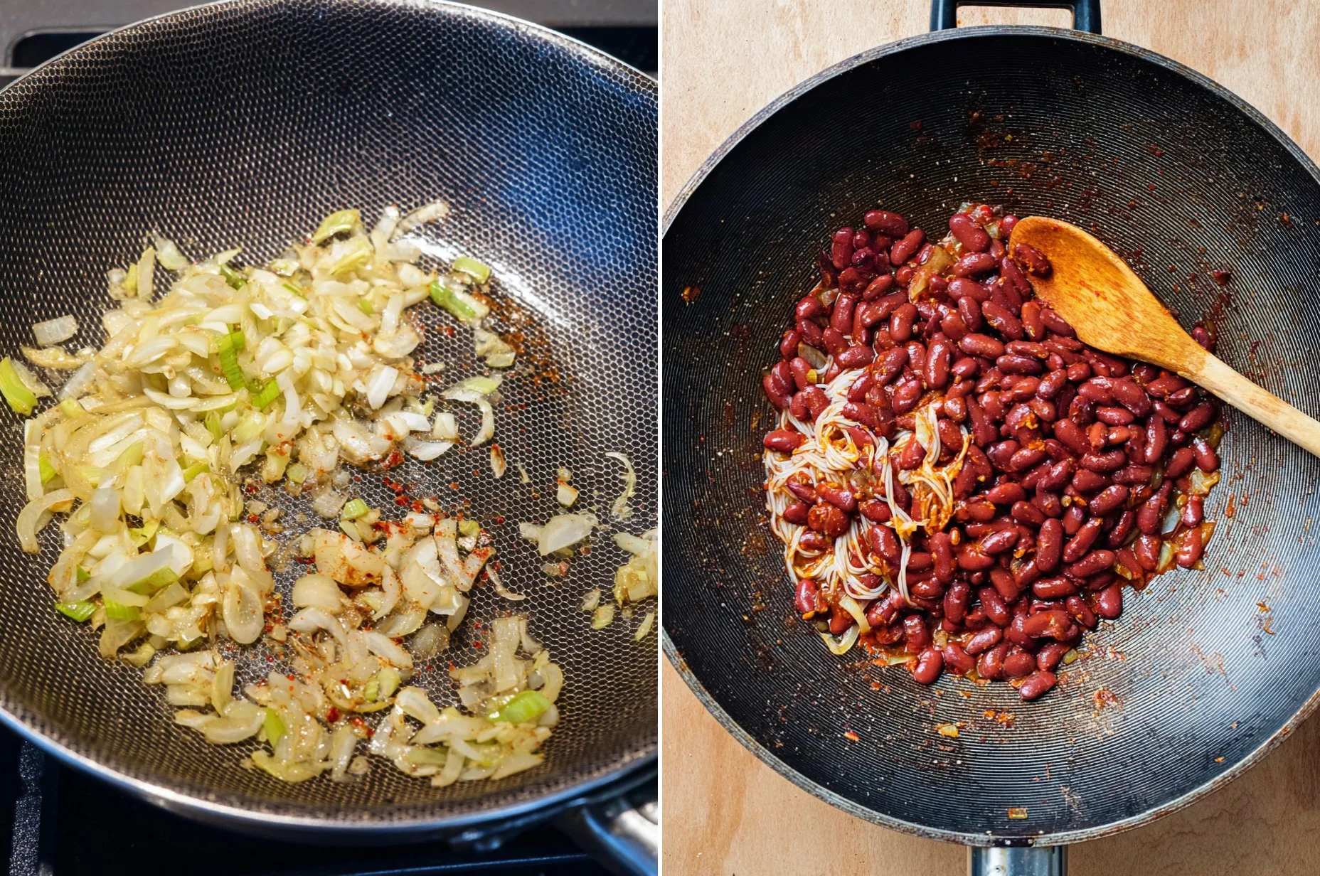 Chinesische Kidneybohnen auf Reis 96 Chinesische Kidneybohnen auf Reis