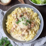 Cremige-Pasta-mit-Parmesan-Haehnchen-Rezept