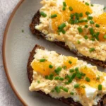 Eiersalat-mit-Mandarinen-und-Spargel-Rezept