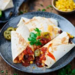 Enchiladas-aus-der-Heissluftfritteuse-Rezept