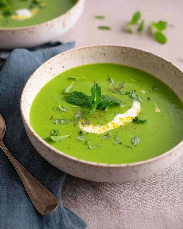 Erbsensuppe-mit-Minze-Knallgruen-erfrischend-Rezept