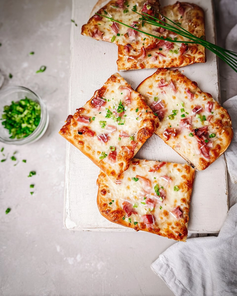 Flammkuchen-Toast