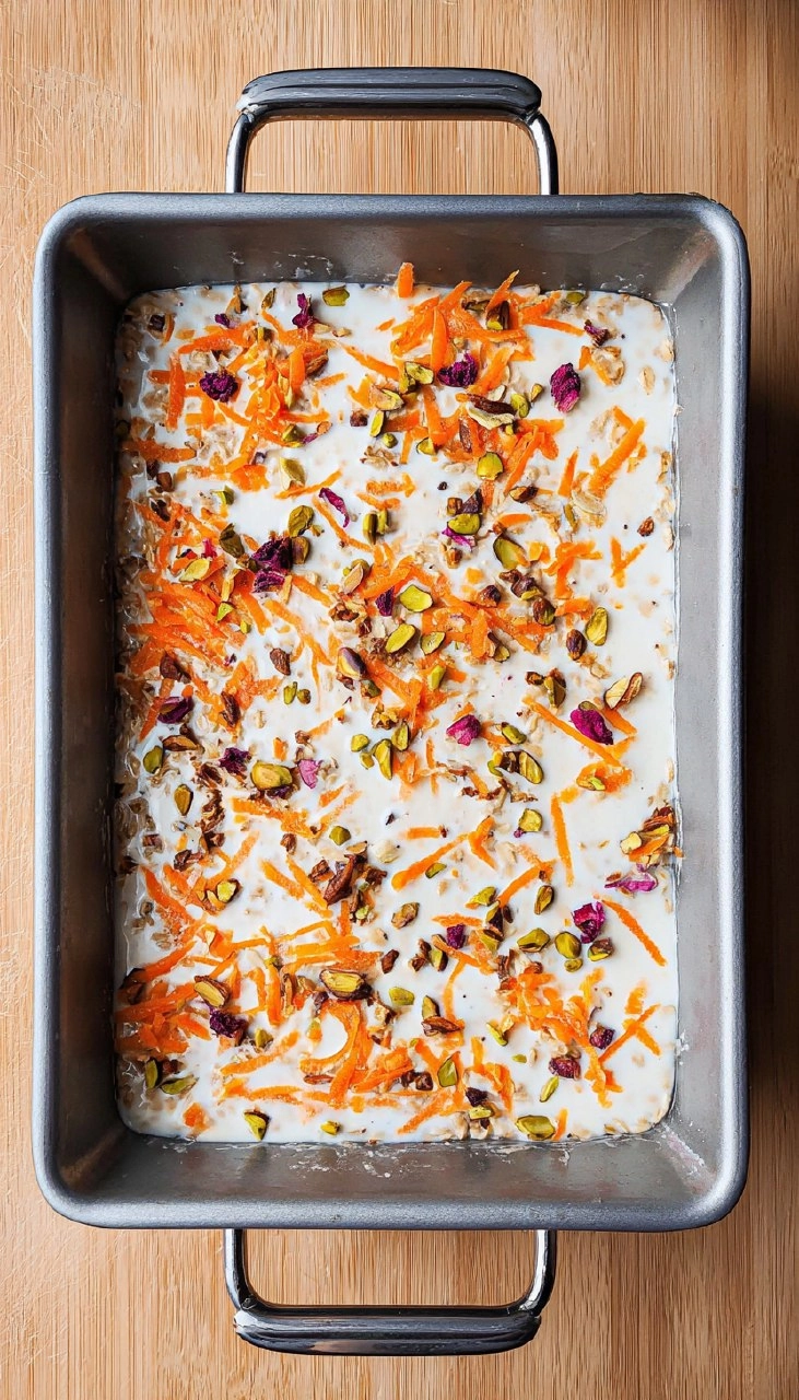 Gebackene Carrot Cake Oats