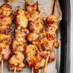 Haehnchen-Schaschlik-Spiesse-im-Airfryer-Rezept