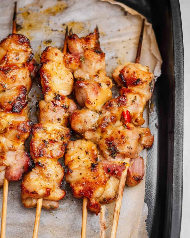 Haehnchen-Schaschlik-Spiesse-im-Airfryer-Rezept