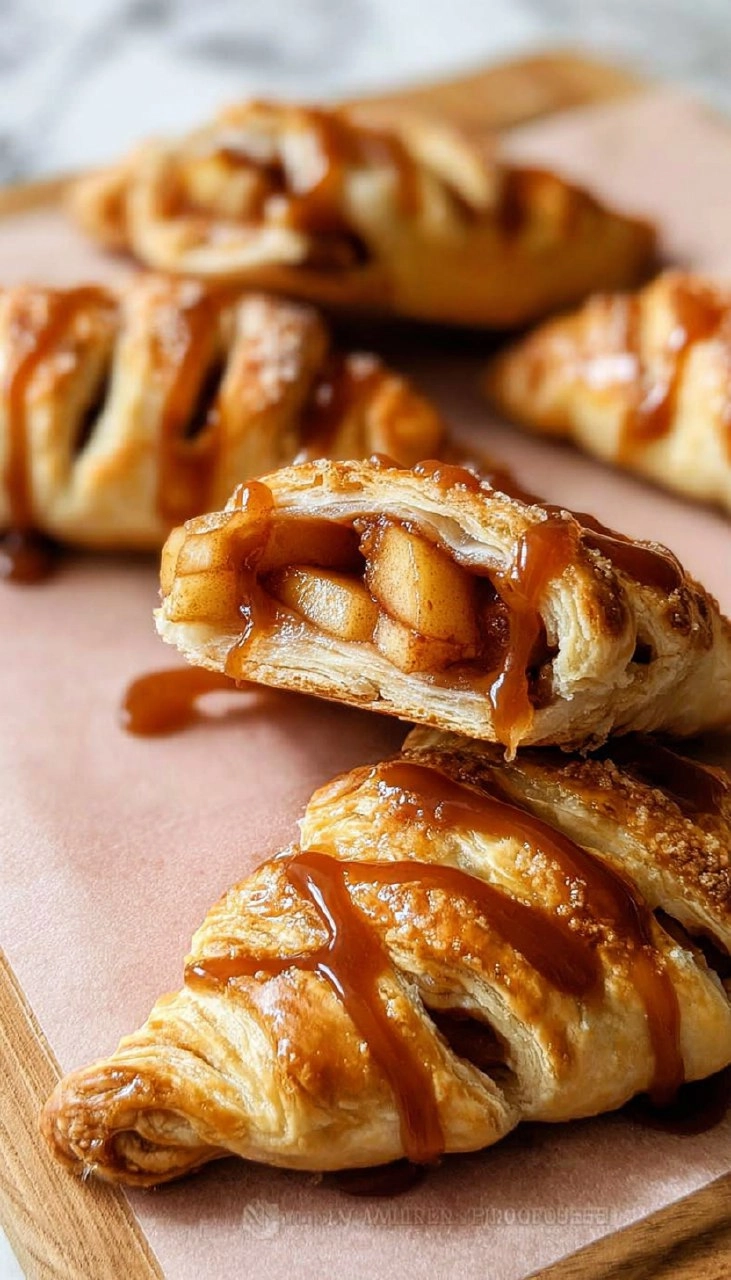 Hefegebäck mit Apfel